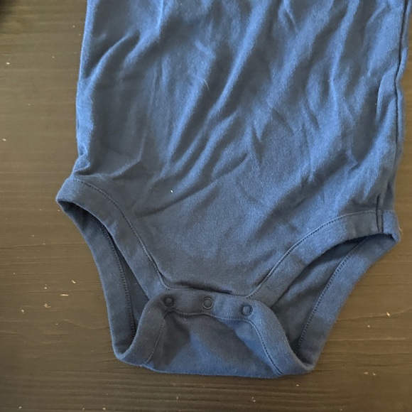 GAP Navy Long Sleeve Kids Bodysuit - Picture 5 of 5